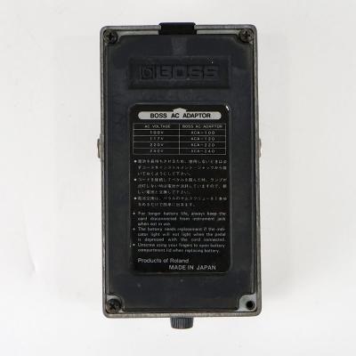 【中古】イコライザー エフェクター BOSS GE-7 Equalizer Made in Japan ギターエフェクター 裏面