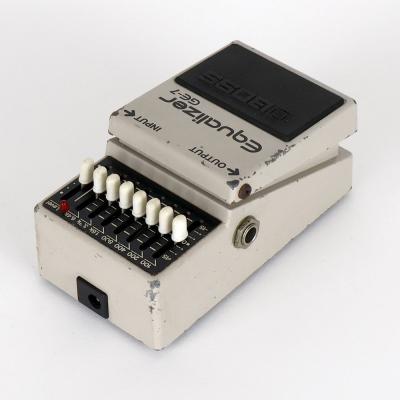 【中古】イコライザー エフェクター BOSS GE-7 Equalizer Made in Japan ギターエフェクター 全体
