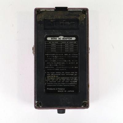 【中古】 フランジャー BOSS BF-2 Flanger Made in Japan ボス ギターエフェクター 裏面