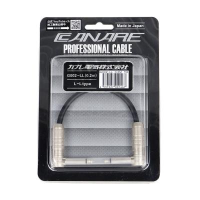 CANARE カナレ G002-LL Black 20cm パッチケーブル