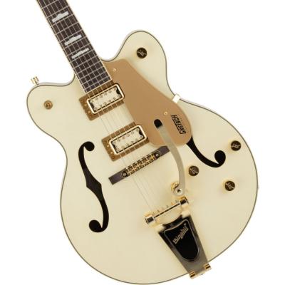 GRETSCH グレッチ G5422TG Electromatic Pristine LTD Hollow Body Double-Cut with Bigsby White Gold エレキギター フルアコ ボディ画像