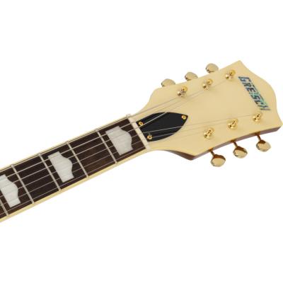 GRETSCH グレッチ G5422TG Electromatic Pristine LTD Hollow Body Double-Cut with Bigsby White Gold エレキギター フルアコ ヘッド画像