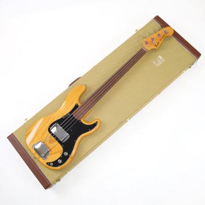 【中古】 Fender USA フェンダー PRECISION BASS Fretless 1977〜1978年製 Natural プレシジョンベース フレットレス エレキベース