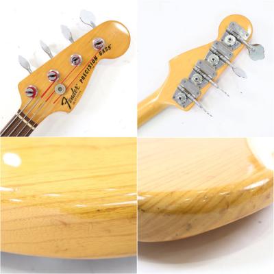 【中古】 Fender USA フェンダー PRECISION BASS Fretless 1977〜1978年製 Natural プレシジョンベース フレットレス エレキベース 詳細画像