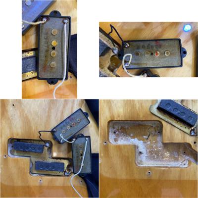 【中古】 Fender USA フェンダー PRECISION BASS Fretless 1977〜1978年製 Natural プレシジョンベース フレットレス エレキベース 詳細画像
