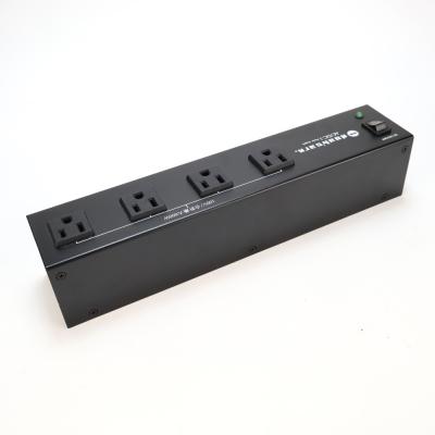 【中古】 パワーサプライ Noah’sark AC/DC-1 ノアズアーク AC4供給 9V DC8供給 12V DC 3供給 斜めアングル画像