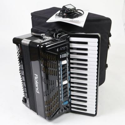 【中古】 Vアコーディオン ローランド ROLAND FR-3X BK V-Accordion アコーディオン