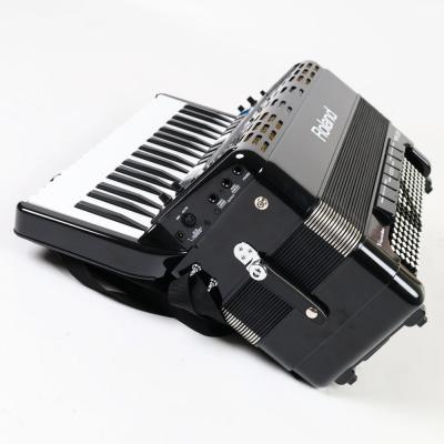 【中古】 Vアコーディオン ローランド ROLAND FR-3X BK V-Accordion アコーディオン 本体画像 斜め