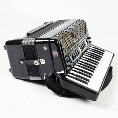【中古】 Vアコーディオン ローランド ROLAND FR-3X BK V-Accordion アコーディオン 本体画像 斜め 2