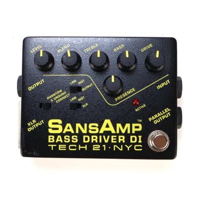 【中古】サンズアンプ ベースドライバーDI TECH21 SansAmp BASS DRIVER DI 旧仕様 ベース用DI プリアンプ