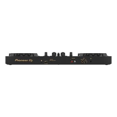 Pioneer DJ DDJ-FLX4-N GOLD Edition DJコントローラー rekordbox / Serato DJ Lite対応 PC / スマホ両対応を実現したコントローラー【DDJ-400 後継機種】 背面