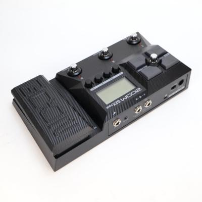 【中古】 ZOOM G2X FOUR ギターマルチエフェクター アンプエミュレーター リア斜めアングル画像
