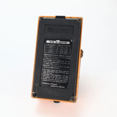 【中古】 ディストーション エフェクター BOSS DS-1 Distortion Made in Japan ギターエフェクター 裏面