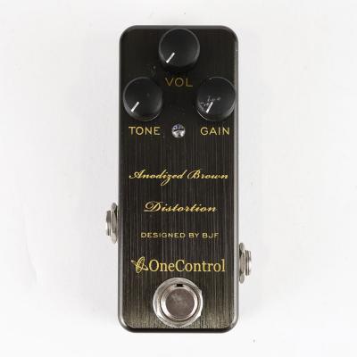 【中古】 ディストーション ONE CONTROL ANODIZED BROWN DISTORTION 旧デザイン ワンコントロール アノダイズドブラウン ワンコン