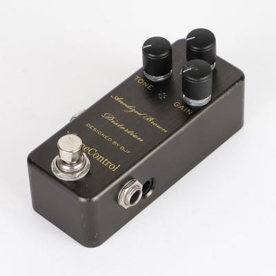 【中古】 ディストーション ONE CONTROL ANODIZED BROWN DISTORTION 旧デザイン ワンコントロール アノダイズドブラウン ワンコン 全体