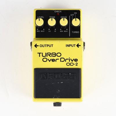 【中古】ターボオーバードライブ エフェクター BOSS OD-2 TURBO OverDrive Made in Japan ボス ギターエフェクター