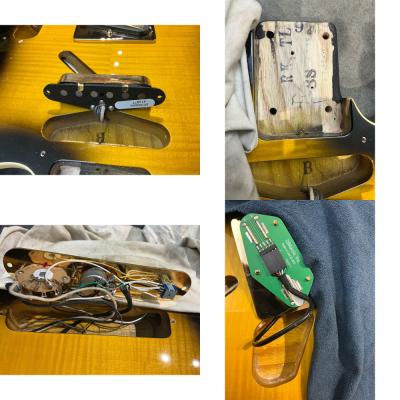 【中古】 エレキギター Fender Richie Kotzen Tele Maple Fingerboard Brown Sunburst 2022年製 Made in Japan リッチー・コッツェンテレキャスター Telecaster ピックアップ、ネック