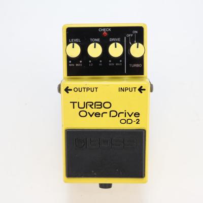 【中古】ターボオーバードライブ エフェクター BOSS OD-2 TURBO OverDrive ボス ギターエフェクター