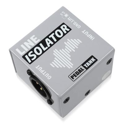 Pedal Tank ペダルタンク Line Isolator ダイレクトボックス DI アイソレーター ギターエフェクター 斜めアングル画像