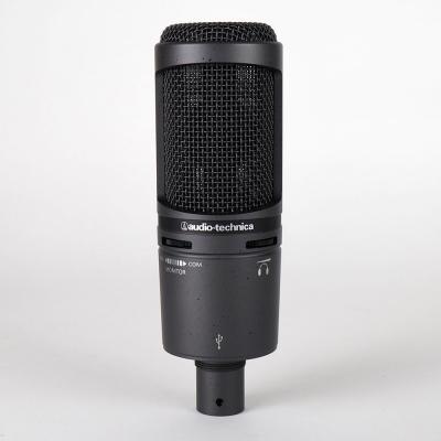 【中古】 コンデンサーマイク USB接続 AUDIO-TECHNICA AT2020USB+ USBマイクロホン オーディオテクニカ 正面