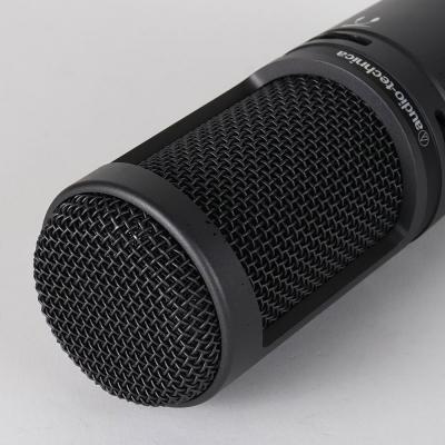 【中古】 コンデンサーマイク USB接続 AUDIO-TECHNICA AT2020USB+ USBマイクロホン オーディオテクニカ グリル