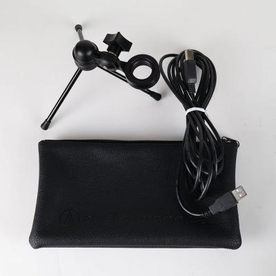 【中古】 コンデンサーマイク USB接続 AUDIO-TECHNICA AT2020USB+ USBマイクロホン オーディオテクニカ 付属品