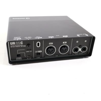 【中古】 オーディオインターフェイス Steinberg UR22C スタインバーグ USBオーディオインターフェース リア画像