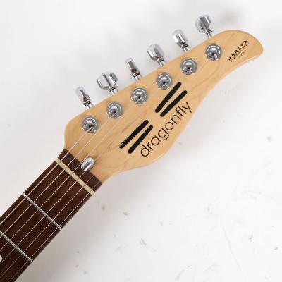 【中古】 エレキギター Dragonfly ST-Type SSH White HardTailブリッジ ドラゴンフライ ヘッド