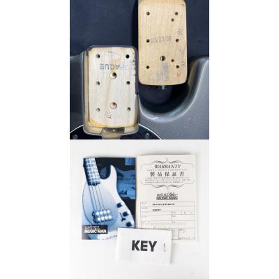 【中古】 MUSIC MAN StingRay SR-4 HS Graphite Pearl / Maple Fingerboard Black Pickguard 2006年製ボディ 2009年製ネック ミュージックマン スティングレイ エレキベース ネック、付属品