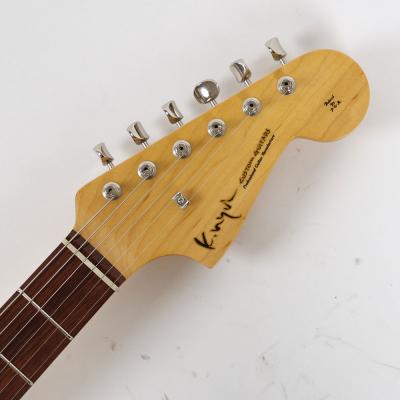 【中古】 エレキギター K.Nyui KNJM Lake Placid Blue Metalic 2025年製 Curtis Novakピックアップ搭載 MADE IN JAPAN 日本製 ジャズマスタースタイル ヘッド