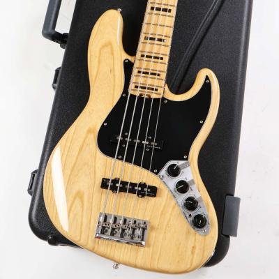 【中古】 エレキベース Fender American Elite Jazz Bass V Natural 2017年製 フェンダー アメリカンエリート 5弦ジャズベース ボディ画像