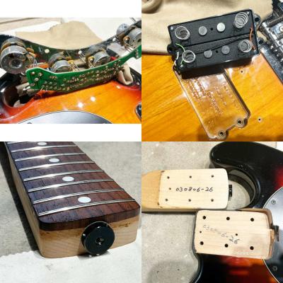 【中古】 MUSIC MAN ミュージックマン StingRay EX スティングレイ Vintage Sunburst / R 日本製 エレキベース 内部