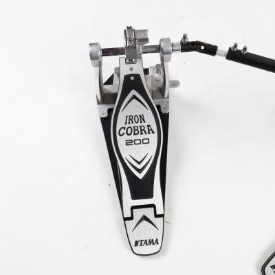 【中古】 ドラムツインペダル タマ TAMA HP200PTW Iron Cobra 200 Twin Pedal Power Glide アイアンコブラ フット部