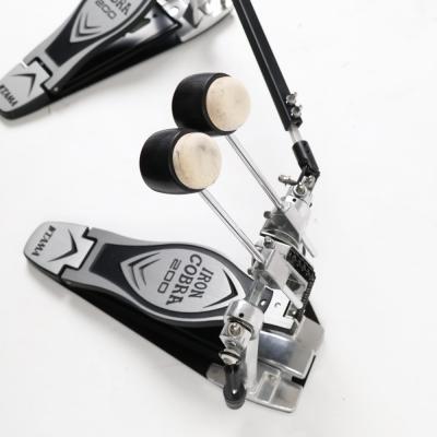 【中古】 ドラムツインペダル タマ TAMA HP200PTW Iron Cobra 200 Twin Pedal Power Glide アイアンコブラ ビーター