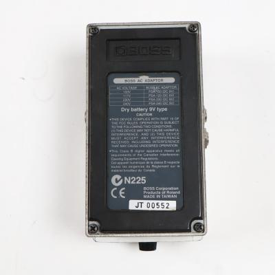 【中古】 クロマチックチューナー エフェクター BOSS TU-2 Chromatic Tuner ペダルチューナー 裏面