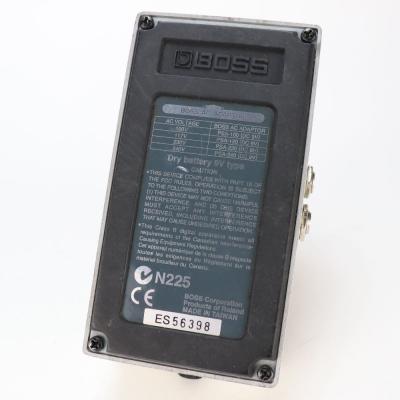 【中古】 クロマチックチューナー エフェクター BOSS TU-2 Chromatic Tuner ペダルチューナー 本体画像 裏