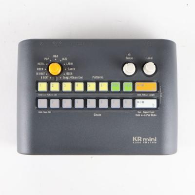 【中古】 リズムマシーン KORG コルグ KR mini リズム ボックス 正面