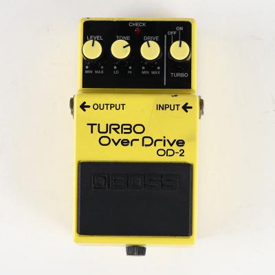 【中古】ターボオーバードライブ エフェクター BOSS OD-2 TURBO OverDrive Made in Japan ボス ギターエフェクター