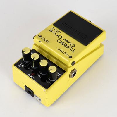 【中古】ターボオーバードライブ エフェクター BOSS OD-2 TURBO OverDrive Made in Japan ボス ギターエフェクター 全体