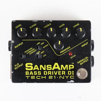 【中古】サンズアンプ ベースドライバーDI TECH21 SansAmp BASS DRIVER DI 旧仕様 ベース用DI プリアンプ