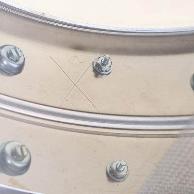【中古】 スネアドラム ラディック Ludwig LM400 Supraphonic 14x5 スネアドラム 傷