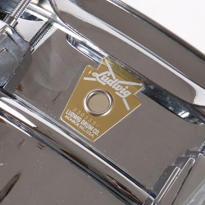 【中古】 スネアドラム ラディック Ludwig LM400 Supraphonic 14x5 スネアドラム エンブレム