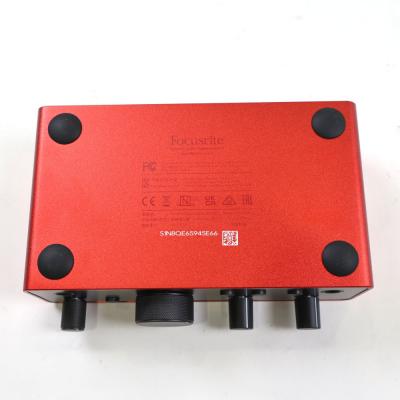 【中古】 Focusrite Scarlett Solo 4th Gen オーディオインターフェイス 詳細画像