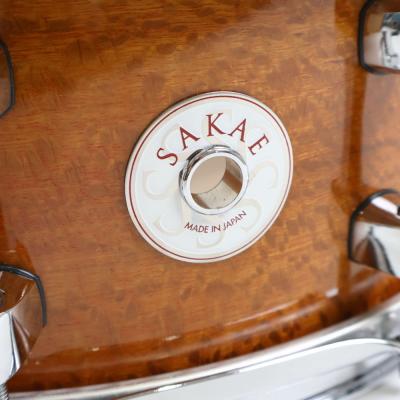 【中古】 スネアドラム サカエ SAKAE SD1455BES Silky Oak-Beech 14x5.5 シルキーオークビーチ スネア 詳細画像