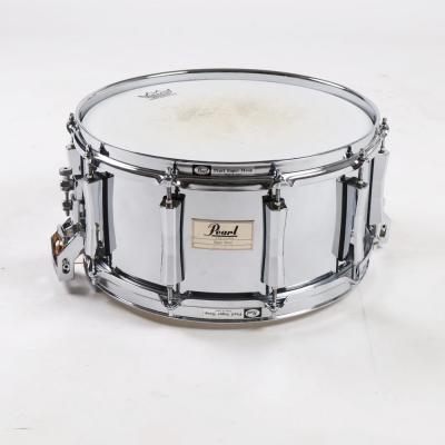 【中古】 スネアドラム パール Pearl Steel shell 14x6.5 スネアドラム Made in Japan