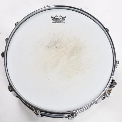 【中古】 スネアドラム パール Pearl Steel shell 14x6.5 スネアドラム Made in Japan 打面