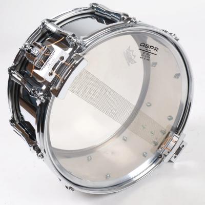 【中古】 スネアドラム パール Pearl Steel shell 14x6.5 スネアドラム Made in Japan スネアサイド