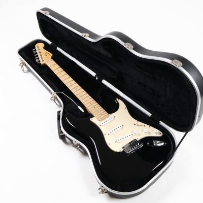 【中古】 エレキギター Fender American Deluxe Stratocaster Alder Body Maple FingerBoard Black 2006年製 フェンダー アメリカンデラックスストラトキャスター ケース