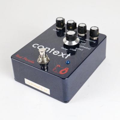 【中古】 リバーブ ディレイ エフェクター Red Panda Context V1 ギターエフェクター 側面