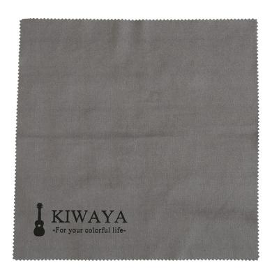 KIWAYA CL-80 グレー クロス ノンシリコンクロス ウクレレ用ケアクロス